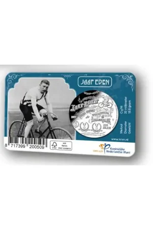 Tani Nederland 2019 Penning in coincard Jaap Eden