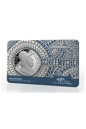Nederland 2019 Penning Henk Schiffmacher in Coincard Wyprzedaż