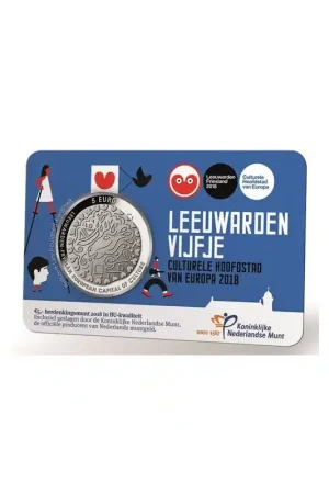Oferta Nederland 2018 5 Euro Leeuwarden Culturele stad van Europa in coincard Bu