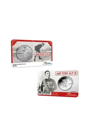 Nederland 2019 Het Jaap Eden Vijfje Unc in coincard Tani