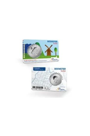 Nederland 2019 Het Beemstervijfje in coincard Tylko dziś