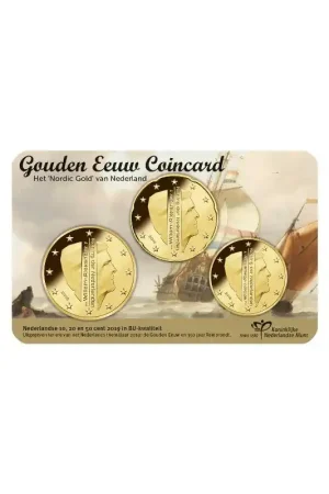 Oferta limitowana Nederland 2019 Gouden eeuw in coincard
