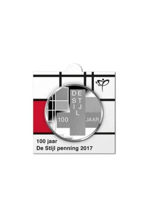 Ostatnia szansa Nederland 2017 100 jaar de Stijl in munthouder