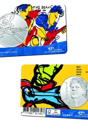 Nederland 2021 Penning 'Herman Brood' in coincard Oryginalny