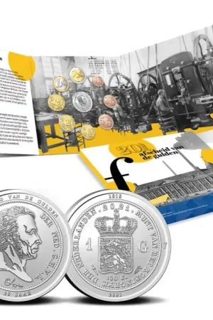 Zwrot pieniędzy Nederland 2021 Dag van de muntset 2021 "Hulde aan de gulden'