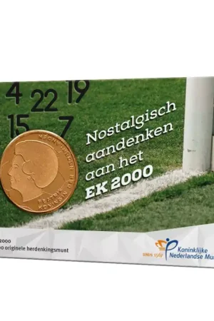Rabat Nederland 2021 'EK Vijfje 2000' in coincard