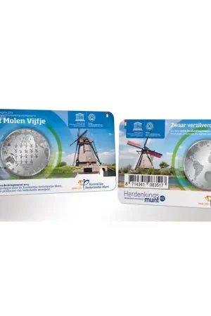 Nederland 2014 5 euro het molenvijfje in coincard Nowość