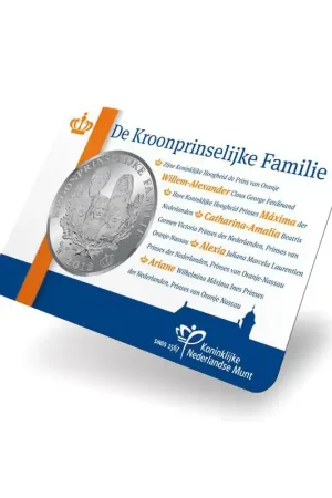 Nederland 2012 Penning de Kroonprinselijke Familie in coincard Tylko dziś