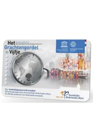 Szybka dostawa Nederland 2012 5 euro Grachtengordel Bu in Coincard
