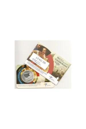 Nederland 2011 5 euro Nederland Schilderkunst Unc in Coincard 1e Tylko dziś