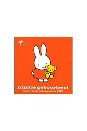 Nederland 2010 Nijntje geboorteset KNM Oryginalny