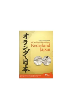 Nederland 2009 5 euro Nederland-Japan Proof in blister Szybka dostawa