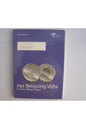 Nederland 2006 5 euro 200 jaar belastingdienst. proof Kup teraz
