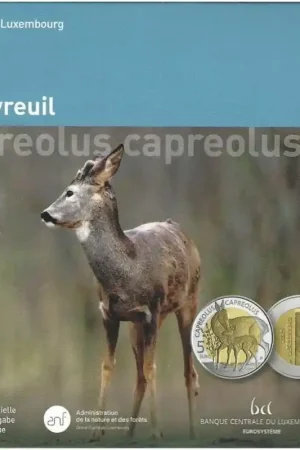 Rabat Luxemburg 2025 5 euro 'Ree-Capreolus' Proof