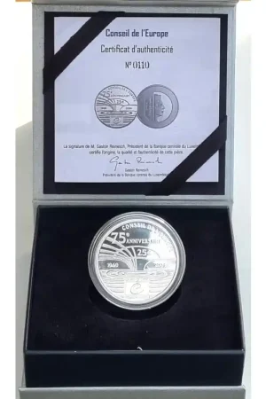 Luxemburg 2024 25 euro 'Raad van Europa' Proof Szybka dostawa