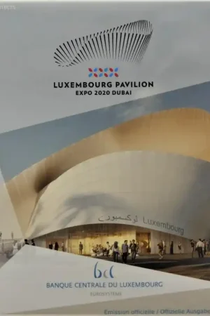 Luxemburg 2020 2½ euro 'Pavilion expo Dubai' Tylko dziś