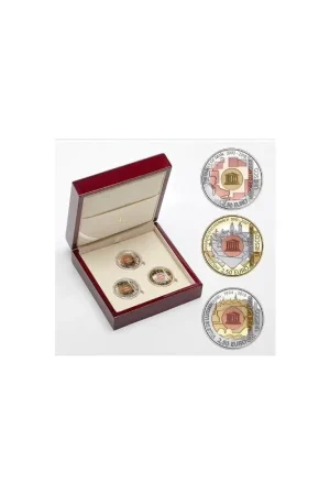 Luxemburg 2018 2½ euro Unesco 2018-2019-2020 Proof Wyprzedaż