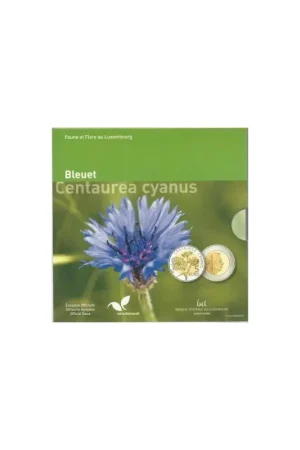 Luxemburg 2016 5 euro Bleuet Centaurea Cyanus Tylko dziś
