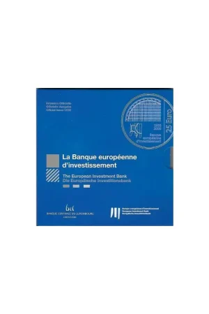 Luxemburg 2008 25 Euro '50 jaar Europese investeringsbank' Proof in blister Ekspresowa dostawa