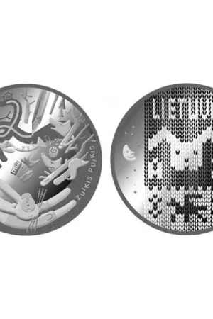 Litouwen 2022 1½ euro 'Konijn' Unc Szybka dostawa