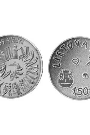 Oferta limitowana Litouwen 2021 1½ euro 'Festival aan zee' Unc