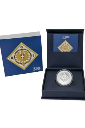 Rabat Italië 2025 3 Euro '120 Jr. Automobiel Club' Fdc