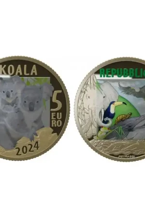 Niska cena Italië 2024 5 Euro 'Koala'