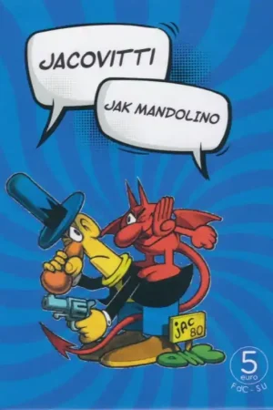 Italië 2024 5 Euro 'Jacovitti- Jak Mandolino' proof Tani