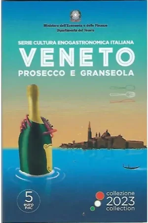 Italië 2023 5 Euro 'Veneto' Bu Oryginalny