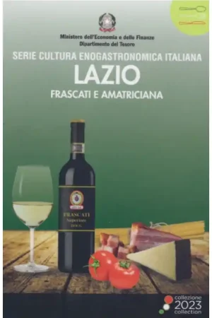 Italië 2023 5 Euro 'Lazio, frascati e amatriciana' Wysoka jakość