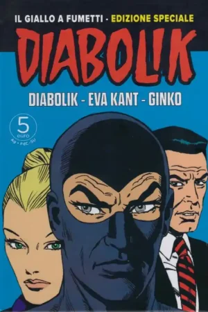 Najlepsza cena Italië 2023 5 Euro 'Diabolik Tripple set Fdc