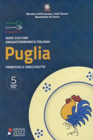 Italië 2022 5 Euro 'Puglia' Fdc Niska cena