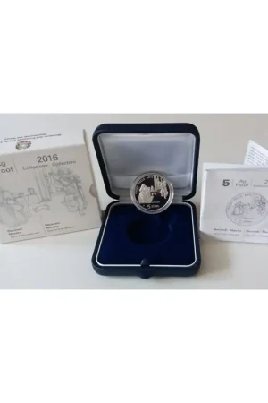 Italië 2016 5 Euro Recanati Marche Proof Oryginalny