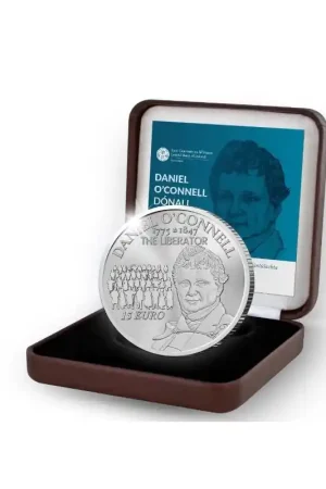 Zwrot pieniędzy Ierland 2025 15 Euro '250 Jr. Daniel O'Connell' Zilver Proof
