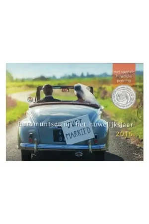 Huwelijksset 2016 Met penning Zwrot pieniędzy