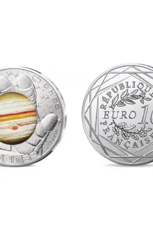 Darmowa dostawa Frankrijk 2025 10 Euro 'Een ruimtereis met Thomas Pesquet-Jupiter' Unc