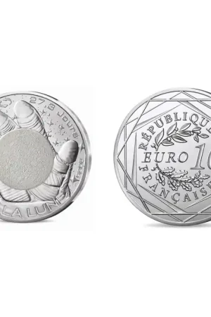 Frankrijk 2025 10 Euro 'Een ruimtereis met Thomas Pesquet-de Maan' Unc Autentyczny