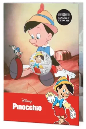 Promocja Frankrijk 2025 10 Euro 'Disney - Pinokkio' Unc in blister