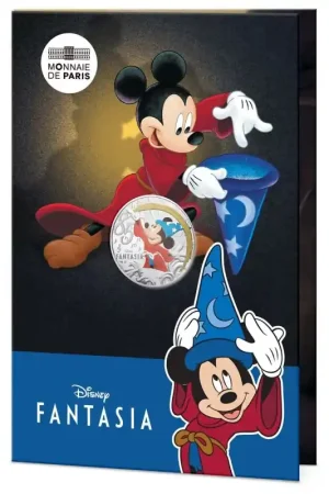 Frankrijk 2025 10 Euro 'Disney - Fantasia' Unc in blister Ekspresowa dostawa
