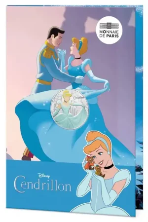 Frankrijk 2025 10 Euro 'Disney - Assepoester' Unc in blister Ostatnia szansa