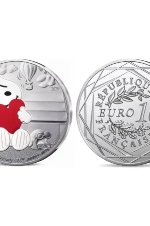 Frankrijk 2025 10 Euro '75 Jaar Snoopy' Unc Premium