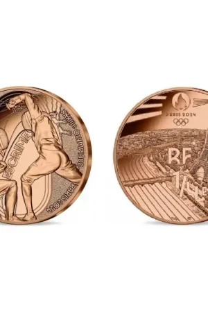 Nowość Frankrijk 2024 ¼ Euro 'Schermen' Unc