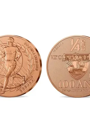 Frankrijk 2024 ¼ Euro 'Paavo Nurmi' Unc Ekspresowa dostawa