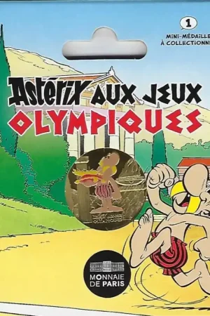 Frankrijk 2024 'Asterix op de Olympische Spelen' Penning in blister Najlepsza cena