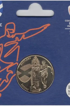 Frankrijk 2023 ¼ Euro 'WK Rugby Schotland' in Blister Promocja