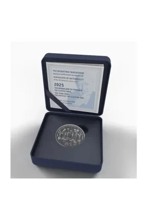 Griekenland 2025 6 euro '100 Jr. Takis' Zilver Proof Rabat