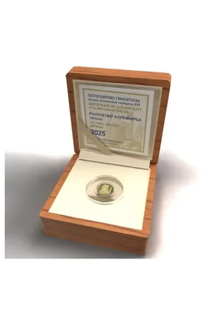 Ostatnia szansa Griekenland 2025 50 euro 'Meteora' Goud proof