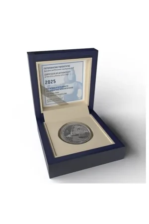 Wyprzedaż Griekenland 2025 10 euro '200 years from death of Laskarina Bouboulina' Zilver Proof