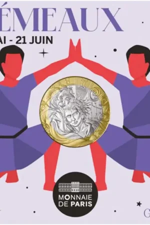 Zamów teraz Frankrijk 2026 5 euro 'Tweeling' Bu 21 mei-21 juni