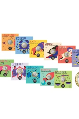 Frankrijk 2026 5 euro 'Complete serie van 12 sterrenbeelden' Nowość